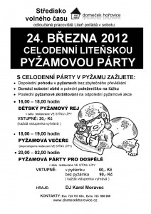 24. března 2012 - pyžamová párty - Litěn